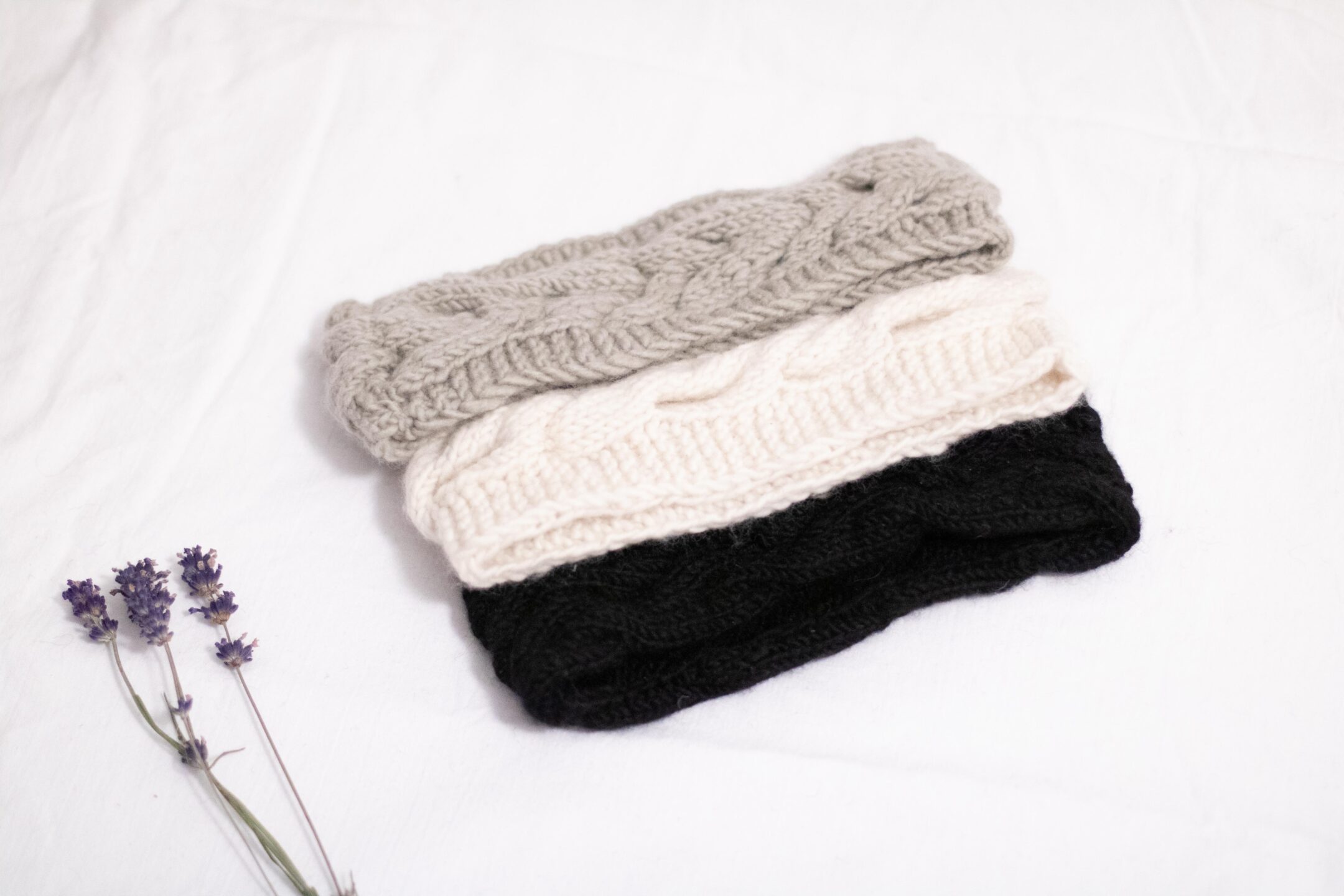 100% Merino Wool Headband / Ear Warmers