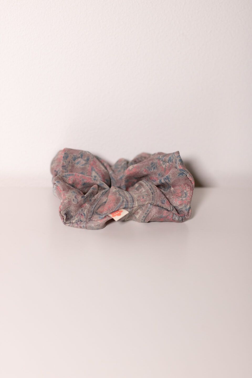 Upcycled Sari Scrunchie #3